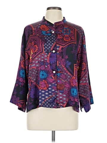 Natori 3/4 Sleeve Blouse (view 1)