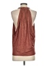 Ella Moss Brown Sleeveless Blouse Size S - photo 2