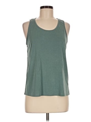 Green Envelope Sleeveless Top (view 1)