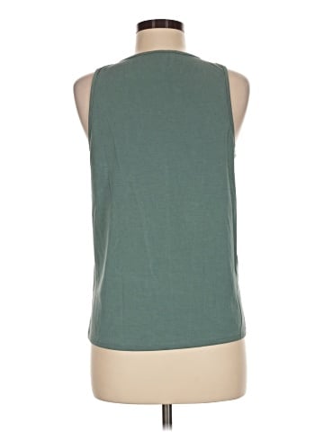 Green Envelope Sleeveless Top (view 2)