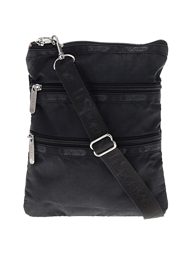 Pre-owned Lesportsac Crossbody Bag In Black