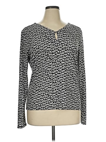 Tahari Long Sleeve Top (view 1)