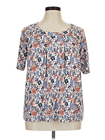 Croft & Barrow Short Sleeve Blouse (view 1)