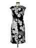 Connected Apparel Graphic Gray Cocktail Dress Size 10 - photo 2