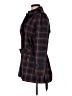 Coach Plaid Red Coat Size M - photo 5