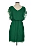 En Focus Studio 100% Polyester Solid Green Casual Dress Size 4 - photo 2