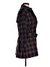 Coach Plaid Red Coat Size M - photo 4
