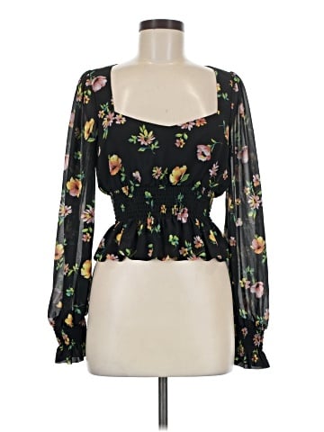 Forever 21 Long Sleeve Blouse (view 1)