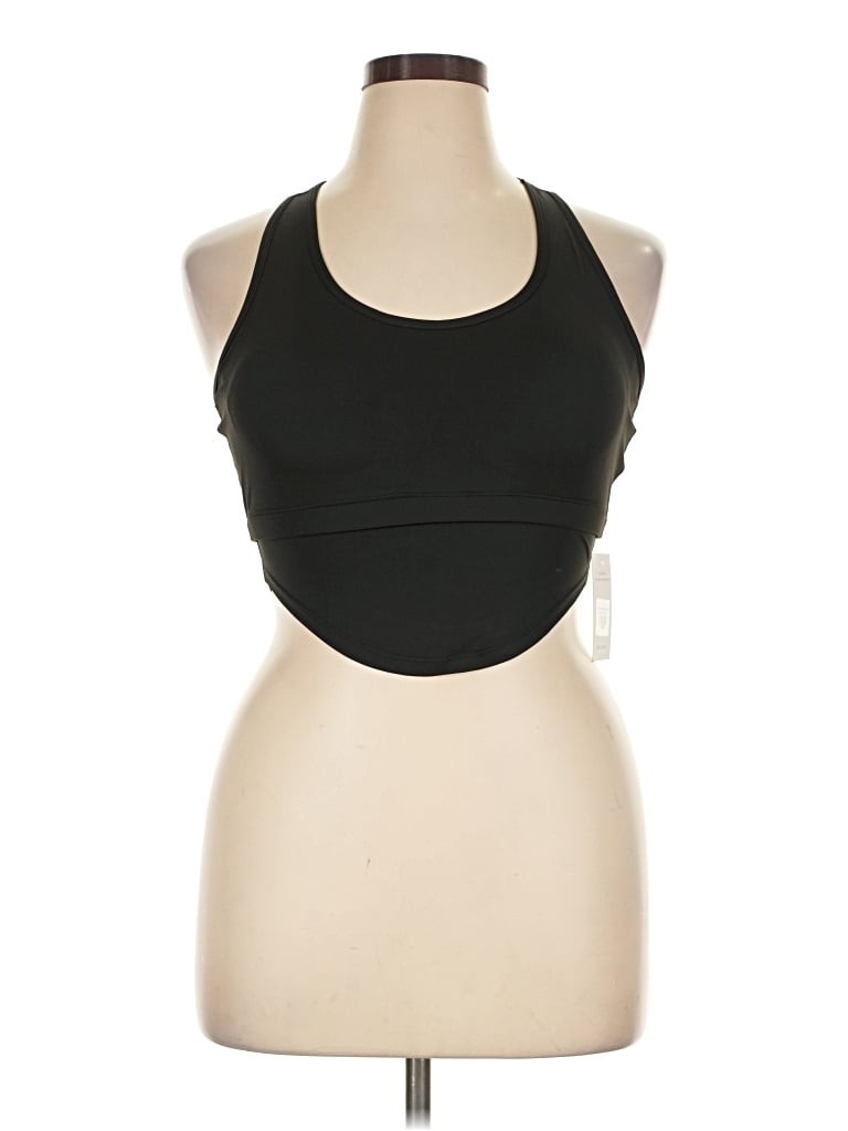 Assorted Brands Tank Top Black Halter Neckline Tops