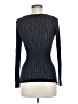 Valette Solid Black Long Sleeve Top Size XS - photo 2