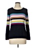 Talbots Stripes Blue Pullover Sweater Size Lg Petite - photo 1