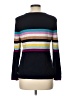 Talbots Stripes Blue Pullover Sweater Size Lg Petite - photo 2