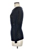 Valette Solid Black Long Sleeve Top Size XS - photo 5
