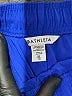 Athleta 100% Polyester Solid Blue Athletic Shorts Size XL - photo 3
