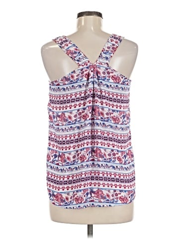 Pink Rose Sleeveless Blouse (view 2)