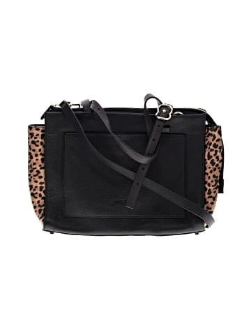 Cole Haan Leather Messenger (view 1)
