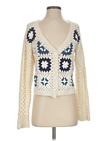 Aqua Cardigan (view 1)