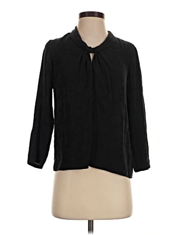 Rebecca Taylor 3/4 Sleeve Silk Top (view 1)