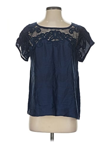 Tibi Short Sleeve Blouse (view 1)