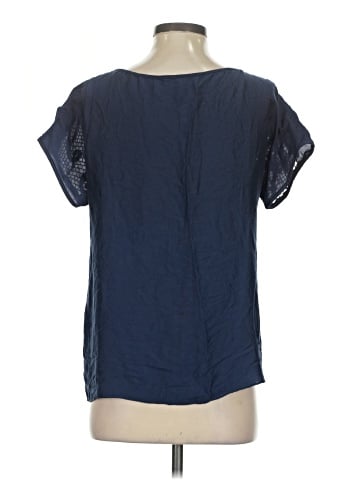 Tibi Short Sleeve Blouse (view 2)