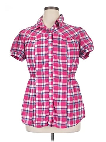Arizona Jean Company Short Sleeve Button-Down Shirt (view 1)