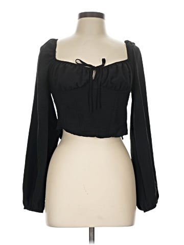 Timing Long Sleeve Blouse (view 1)
