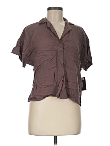 Danskin Short Sleeve Blouse (view 1)