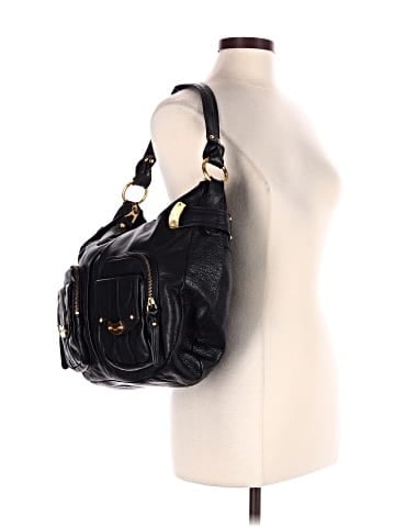 B Makowsky Leather Shoulder Bag (view 2)