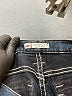 Lee Chevron-herringbone Blue Jeans Size 12 - photo 7