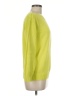 Ann Taylor LOFT 100% Cotton Solid Green Pullover Sweater Size Med Petite - photo 4