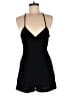 Pull&Bear Solid Black Romper Size M - photo 1