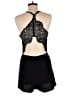 Pull&Bear Solid Black Romper Size M - photo 2