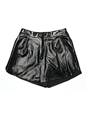 Grey Lab Los Angeles Faux Leather Shorts (view 1)