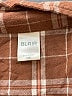 Blair Plaid Brown Long Sleeve Button-Down Shirt Size S - photo 7