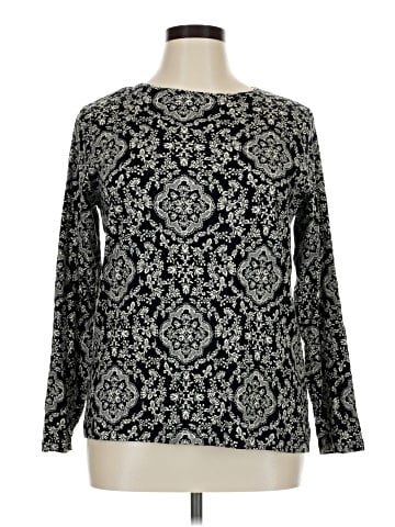 Croft & Barrow Long Sleeve Blouse (view 1)
