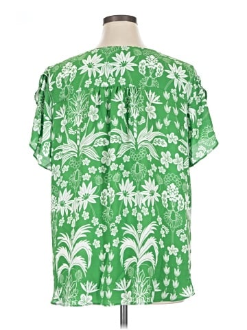 PREMISE Short Sleeve Blouse (view 2)