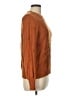 Ann Taylor LOFT Hearts Orange Pullover Sweater Size L - photo 4