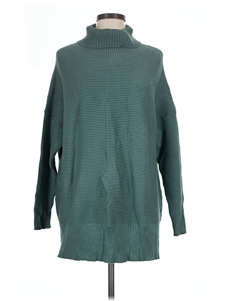 Pre-owned Anrabess Turtleneck Sweater In Teal