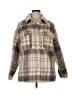 Zara Plaid Brown Coat Size XL - photo 1