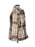 Zara Plaid Brown Coat Size XL - photo 4