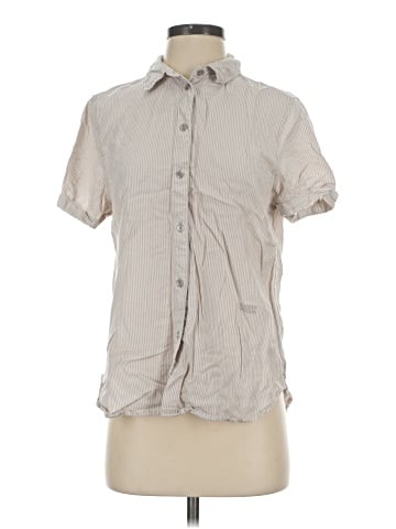 DKNY Jeans Short Sleeve Blouse (view 1)