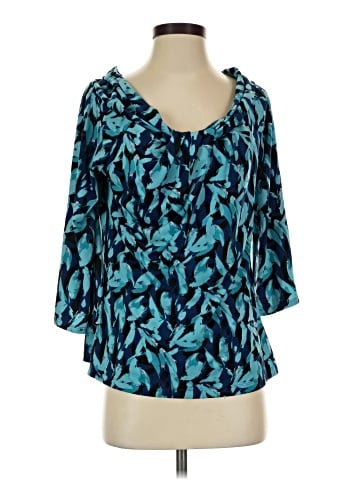 H By Halston 3/4 Sleeve Blouse (view 1)