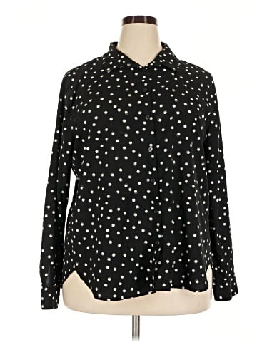 Van Heusen Long Sleeve Blouse (view 1)