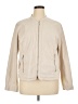 Chico's Solid Ivory Jacket Size XL (estimated) - photo 1