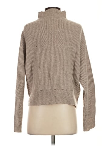 Aqua Cashmere Pullover Sweater (view 2)