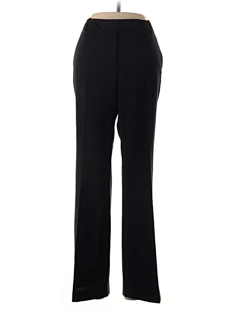 Pre-owned Ann Taylor Loft Wool Pants In Black