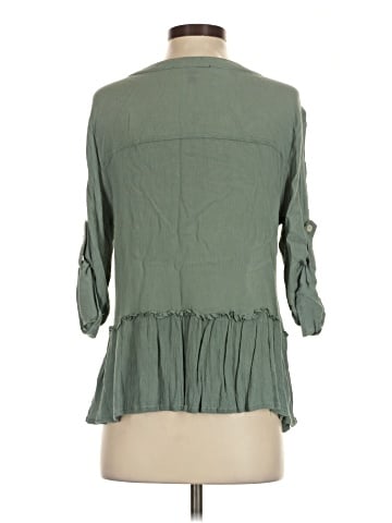 Derek Heart 3/4 Sleeve Blouse (view 2)