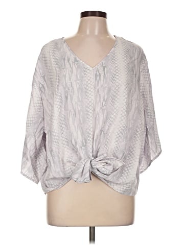 Entro 3/4 Sleeve Blouse (view 1)