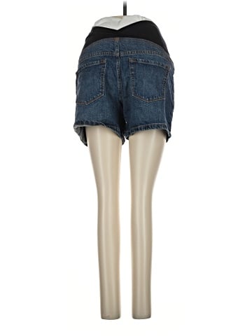 Isabel Maternity Denim Shorts (view 2)