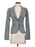 Express Outlet Chevron-herringbone Gray Blazer Size 00 - photo 1